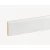 Wood Fiber Skirting, 260x1.6x8 cm, white color, Model 245937