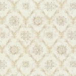 ورق حائط ايطالي تصميم كلاسيك مقاس 10 م×1.06م، لون كريمي، موديل82819