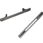 مقبض مطبخ، لون فضي