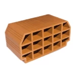 طوب احمر  هوردي  بشفة  مصنع العمودي مقاس 40×20×20   سم 