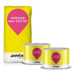   Epoxy Floor Resurfacing Compound - weberep epo 420 SC Brand Weber   27.8 kg   