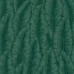 ورق جدران مشجر بلجيكي مقاس 10 م× 0.53 م، لون اخضر، موديل كومارو