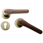 Separated Door Handle, Bronze