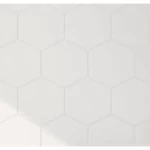 Spanish Porcelain Floors 25.8x29 cm, White Color