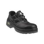 DeltaPlus Safety Shoes Leather، Size 43، Black Color، Waterproof and static electricity