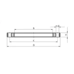 Flat Flange Size 21/2 inch, Thickness 20 mm,  UPI Factory