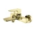 Qbest Bathtub Mixer, Gold Color | Saudi ceramics