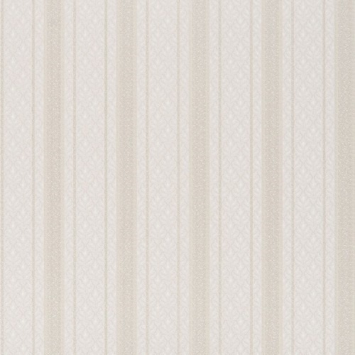 Italian Wallpaper Striped Design 10m x 0.73m, Pale Beige | Balbaid Decor Company