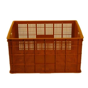 HDPE Plastic Container 74×47×92 cm Orange Industrial Use | AL-FURIDI FACTORY FOR PLASTIC INDUSTRIES