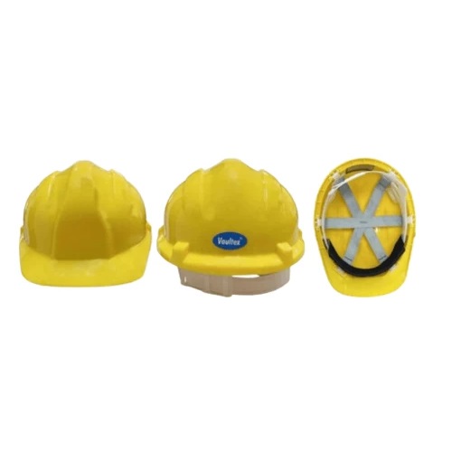 Safety Helmet Size 51 cm, Yellow Color | Vaultex