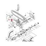 غطاء، وزن 0.3 كجم، ماركة ماكيتا