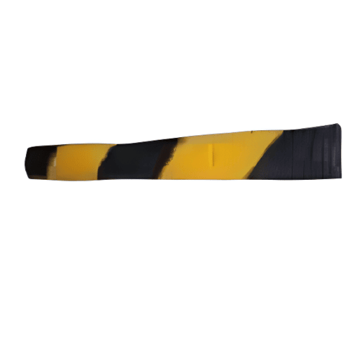 Rebel Speed Bump 100x10x2 cm, 2 kg, Yellow and Black | Rebel