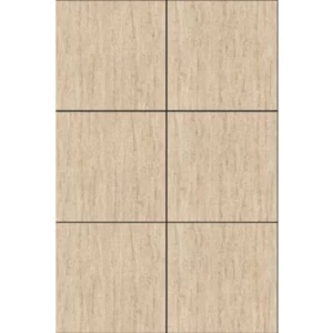 Porcelain Flooring Square Design 60×60 cm Beige, Indoor | Fujian Saudi