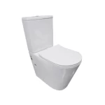 Floor Mounted WC Seat Size 67.5×36×88.5 cm, White Color