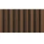 Korean Internal Wood Substitute for Walls Size 122×12×2900 mm Brand MIGA L005-74D | Specialist for Decoration Company