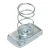 White Zinc Plated Long Spring Channel Nut Size 6 mm Thickness 6 mm | AOBSCO - Image 2