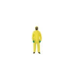        AlphaTec chemical-resistant coat with hood, weight (80 g/m²), yellow color, size S 