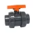 Ball Valve Al-Munif Brand UPVC  Size 25 mm Color Gray