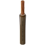 Stranded Copper American Electric Wire, 12 AWG, 600V, PVC Insulated, Nylon Jacket, Brown, 500ft Length| RESCAB