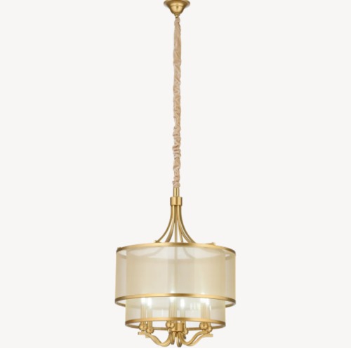 Luxury Golden Chandelier Height 37 cm Width 63 cm Length 63 cm | Abyat Company