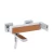 Elegance Wood Bath Mixer Brass Size 23×23×12 cm, Chrome Color | Abyat Company - Image 3