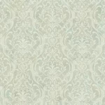 American Wallpaper Pale Beige Color Classic Design, Size 10mx0.53m, Model TB4256