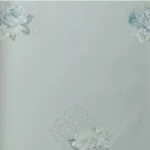 ورق جداري ورود غلاف فينيل، طول 15.6م، عرض 106 سم، لون رمادي مع اخضر وازرق