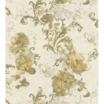 Italian wallpaper, Beige color, length 10 m, width 0.73 m, model 24019
