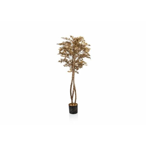 Zerlos Artificial Tree Height 167 cm, Gold Color | Zerlos