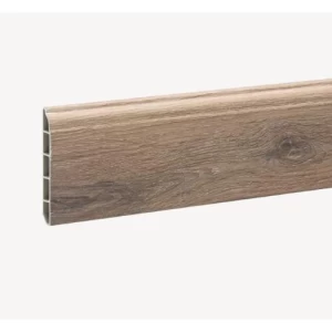 Capri Light Brown Wooden Skirting 240x8x1.2 cm, Model 467939 | Abyat Company