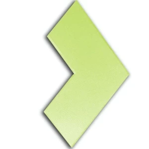 3D Interlock Paver Tiles Thickness 8 cm, Green Color | Almwared Pro