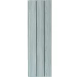 Chinese Wood alternative, rectangular, size 16 cm x 2.9 meters, light gray