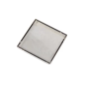 صفاية أرضية شكل مربع 20×20 سم لون كروم | N116.507-1