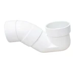 UPVC Elbow SIPHON Al-Jawda Size 4 Inch  Color White