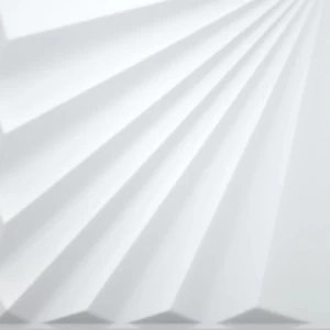 3D Wall Panels 50x50 cm White Color for Interior Walls | Zakharef company