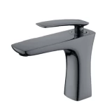 Washbasin Mixer 12.9×17 cm Short, Grey Color