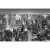 Wall mural for decoration cities design, size 175 cm × 115 cm, gray color