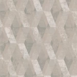 Belgian wallpaper, Brown color, geometric design, size 10 m x 0.53 m, model Elgozor