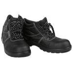ARMOUR Long Safety Shoes, Weight 500 g, Size 45, Oil-resistant PVC, Black Color, Height 15 inches.