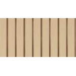 بديل الخشب الكوري للجدارن داخلي مقاس  122×12×2900 مم ماركة ميجا L006-2080H | شركة المختص للديكور