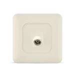 فيش تلفزيون مائل مفرد سبكترا، لون بيج، 7×7 سم