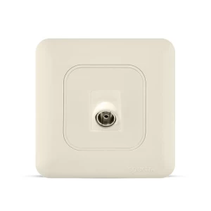 فيش تلفزيون مائل مفرد 7×7 سم لون بيج | SPECTRA
