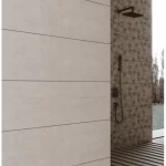 بلاط مستطيل سيراميك جدران لامع السطح سمك 10 مم 30×90 سم، بيج فاتح | الخزف السعودي