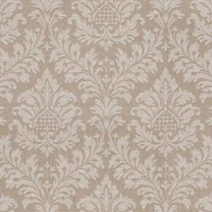 Italian Wallpaper 10m x 0.53m Beige, Model 6261 | Balbaid Decor Company