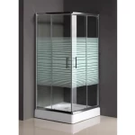 Shower Enclosure with Square Shower Tray Size 80×80 cm | Prime Alarabia