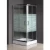 Shower Enclosure with Square Shower Tray Size 80×80 cm | Prime Alarabia
