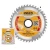 Ingco Wood Cutting Disc, Blade Diameter 115 mm