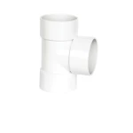 ACCESS TEE PVC 90° Schedule 40 Chanal Brand Size 1¼ inch Height 107.35 mm White Color