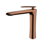 Washbasin Tap Long, Rose gold Color