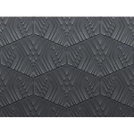 Italian wall covering, dark gray color, length 10 m, width 0.73 m, model Z90075
